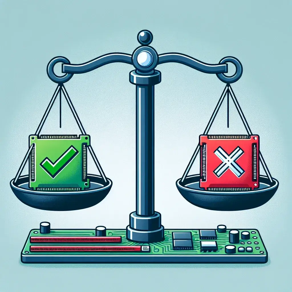 What is the difference between error-checking and non-error-checking memory?